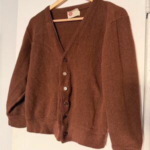 Brown Vintage Cardigan